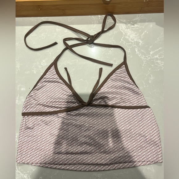 Y2K brown halter top - Picture 4 of 4